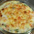 七色ワクチン's cooksnap of when they made ヘルシー☆鮭ほぐし身とポテトのグラタン.