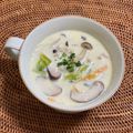 コムギ大好き's cooksnap of when they made ミルクスープ【鶏挽肉＊きのこ＊白菜】.