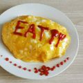 アクセル☆'s cooksnap of when they made ケチャップで絵文字　キャラ弁やパンに♪.