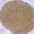 nosso's cooksnap of when they made ゆで蕎麦をガレット風に.