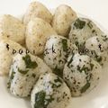 papikun's cooksnap of when they made 梅昆布茶香るじゃこワカメご飯☆おにぎり★.
