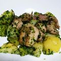waimapuna's cooksnap of when they made 簡単♡鶏肉とじゃがいもののり塩焼き♡.