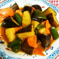ミッキーマミー's cooksnap of when they made 茄子とピーマンの味噌炒め.