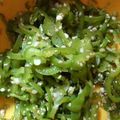 キリユウ's cooksnap of when they made ピーマンのナムル♪.