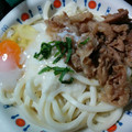 ナッツ627's cooksnap of when they made 豚そぼろととろろと温玉のぶっかけうどん.