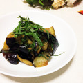めぐまろろ's cooksnap of when they made 簡単！ナスと大葉のポン酢炒め.
