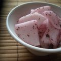 *優陽*'s cooksnap of when they made ゆかり香る♪ほんのりピンク大根の漬け物.