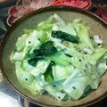 YandAkyoto's cooksnap of when they made 春キャベツとにらの煮びたし.