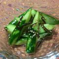 ぶーこ５５'s cooksnap of when they made ご飯が欲しくなるやみつききゅうり☆.