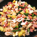クック4DYESG☆'s cooksnap of when they made タコと新じゃがとエリンギのアヒージョ.
