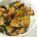 リヒター's cooksnap of when they made 甘辛ナス丼.