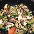 ひー♡♡♡♡♡'s cooksnap of when they made ☆簡単めんつゆでゴーヤチャンプル☆.