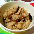もともととが's cooksnap of when they made マッシュルームの炊き込みご飯♪.