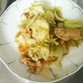 ねぞろ's cooksnap of when they made 豚肉とキャベツのにんにく生姜焼き.