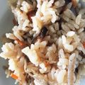 ♪marin♪'s cooksnap of when they made 今日ランチ♪鶏肉と牛蒡の簡単炊き込みご飯.