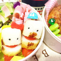 chocoball3's cooksnap of when they made 簡単 キャラ弁 おかず ちくわ星人①.