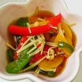 smile2525☆'s cooksnap of when they made ピーマンとパプリカの煮浸し.