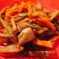 ティモチ's cooksnap of when they made 簡単おいしい♪しっかり味のきんぴらごぼう.