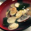 沼さん's cooksnap of when they made あさりとわかめの汁もの.