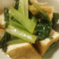 ゆいぷり's cooksnap of when they made 小松菜＆厚揚げの中華風炒め煮.