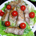 ★TIM★'s cooksnap of when they made 水菜とえのきの豚肉巻き.