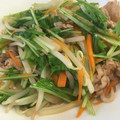 ドーシタトースター's cooksnap of when they made 簡単♪水菜ともやしの豚バラ炒め.