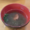 i_yokan's cooksnap of when they made 梅干しのすまし汁.