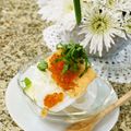 るるおか's cooksnap of when they made ✤サーモン＆イクラのちょっと贅沢冷奴✤.