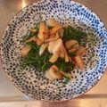 ムッちゃん。's cooksnap of when they made おかひじきと海老のピリ辛炒め.