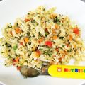 ☆やじるし星人☆'s cooksnap of when they made 幼児食に！しらすチャーハン.