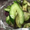 hiicoook's cooksnap of when they made 5分で完成！キュウリとナスの酢の物.