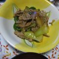 のすけのすけ's cooksnap of when they made ✿青梗菜と豚肉炒めーコンソメ味✿.