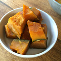 ★kirakira★'s cooksnap of when they made レンジで簡単♪ ほっくりかぼちゃ煮♡.