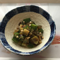 Oramura's cooksnap of when they made オクラとナスのめんつゆ和え.