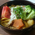 クックT0VM84☆'s cooksnap of when they made あったまろ♪豆乳仕上げのカレーうどん.