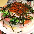 はなたぎ's cooksnap of when they made ひな祭りのお寿司ケーキ.