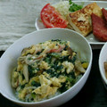2児ママみきてぃ's cooksnap of when they made ほうれん草と卵の炒め物.