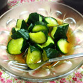 あーたくん's cooksnap of when they made きゅうりの柚子わさび漬け.