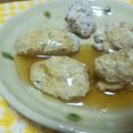 迷子さん's cooksnap of when they made ヘルシー☆激安!!孫さんのふわふわ肉団子.