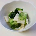 taako1552's cooksnap of when they made 山芋・きゅうり・わかめの酢の物.