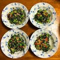 yuuw's cooksnap of when they made 野菜嫌いでも食べる！小松菜のサラダ.