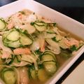 がががんこ's cooksnap of when they made 黒酢de新玉とサーモンのマリネ.