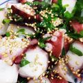 メディクスガール's cooksnap of when they made ごま油とたこで簡単なおつまみ！.