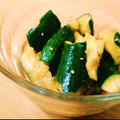 ぺろりんちょめ's cooksnap of when they made たたききゅうりの韓国風.