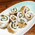かよばぁ's cooksnap of when they made 鶏ささみの梅肉巻き.