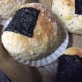 ancocoaちゃん's cooksnap of when they made ご飯パンdeおむすびパン.