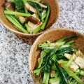 ICCHIE31's cooksnap of when they made ☆小松菜とエリンギの☆簡単☆中華炒め☆.