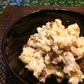 ま-子's cooksnap of when they made おうちcafe♫きのこの豆乳リゾット.