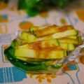ぽっぽぺぺ's cooksnap of when they made ズッキーニのゴマ味噌和え.