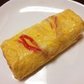 ayaakari's cooksnap of when they made たまご焼き★カニカマ.